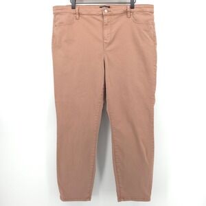 Buffalo David Bitton Women's Jeans Havana High-Rise Ankle Skinny 16/36 Pink